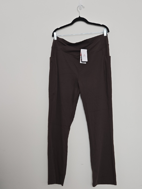 Baleaf Pants - Baleaf Dark Brown Leggings with Side Pockets